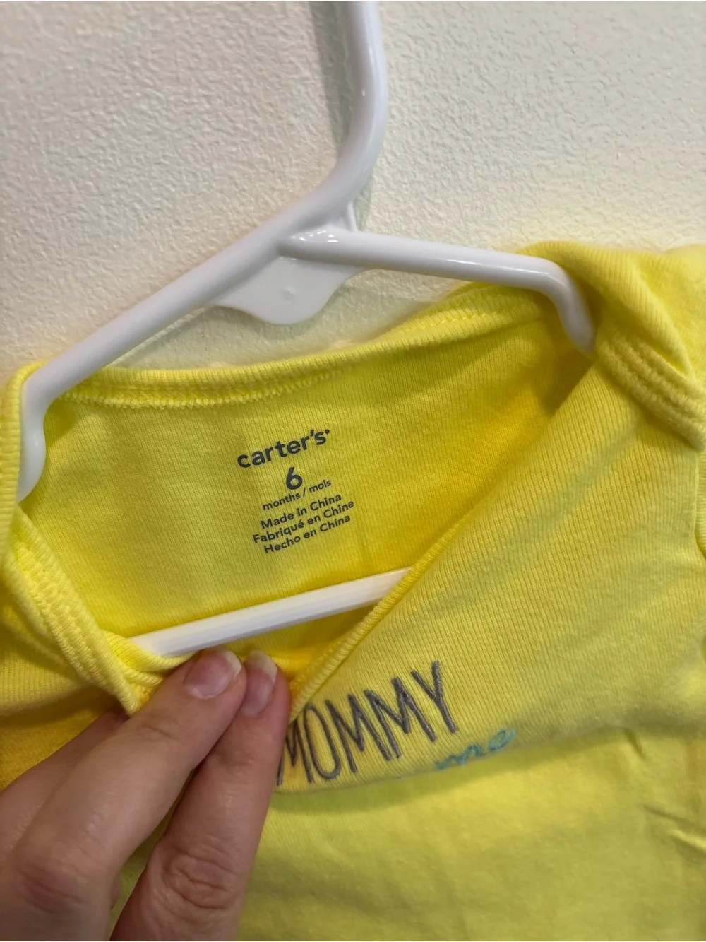 Carter's Long-Sleeve Bodysuit Set in Pink & Yellow 6 month baby girl